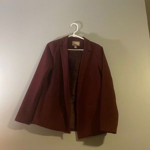 Maroon blazer